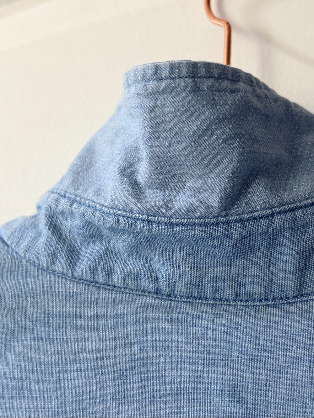 J. McLaughlin Arissa Light Blue Linen-Blend Dress. Size Small. - Picture 7 of 13